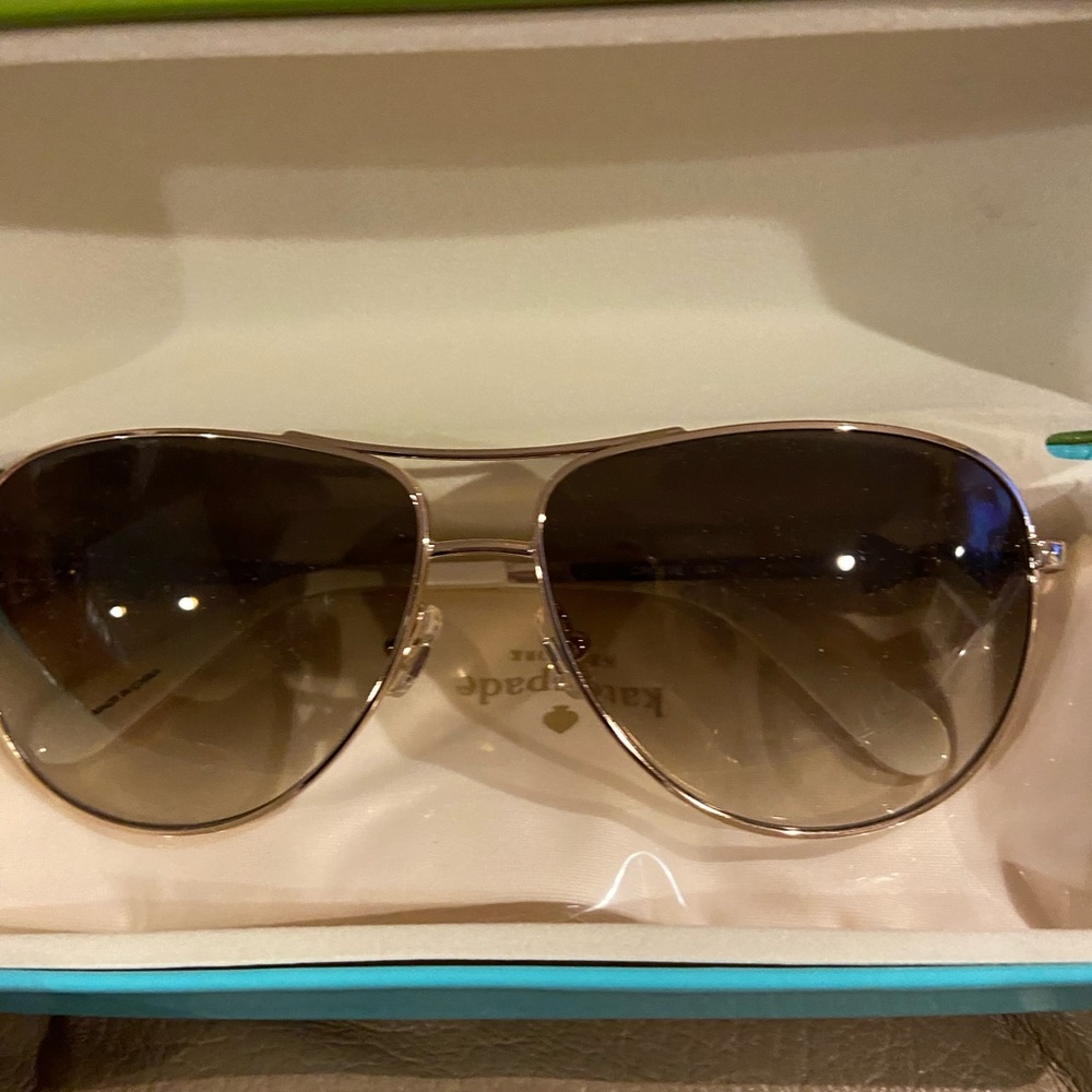 Kate Spade aviator sunglasses brand new.